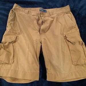 Mens Polo Ralph Lauren cargo shorts 67 Chino 38"